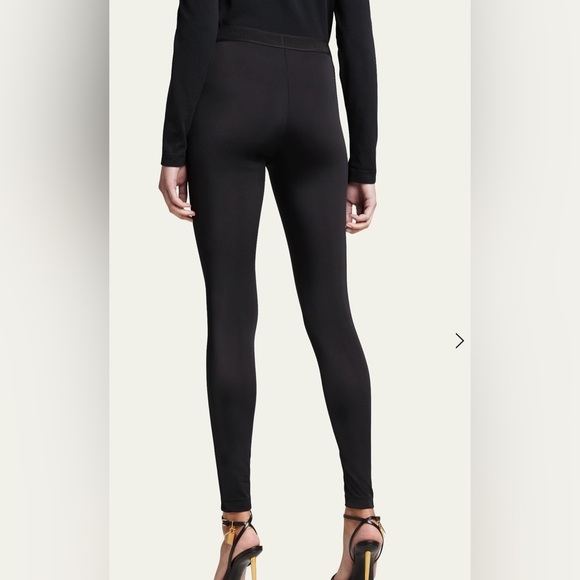 *NWT* TOM FORD Logo-Band Skinny Leggings - Picture 2 of 9